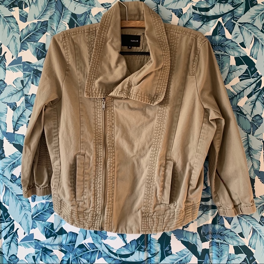 Hurley side zip light jacket